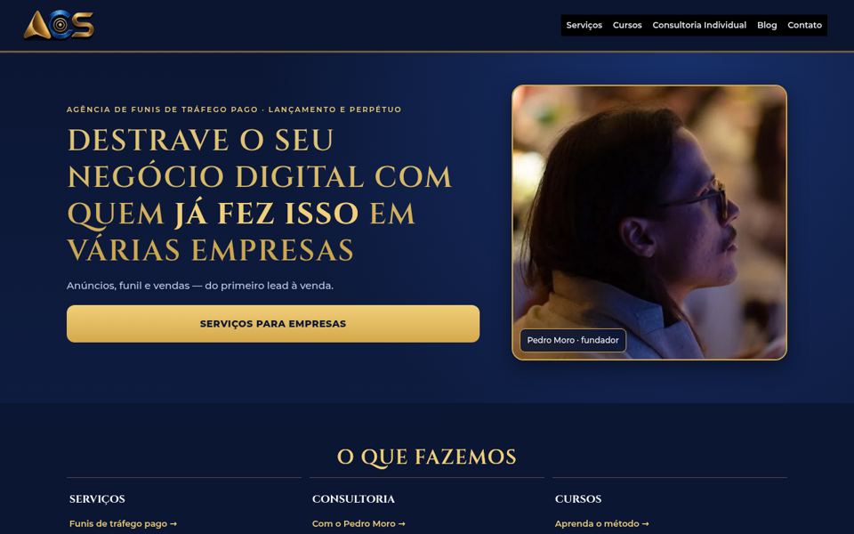 Site da Alcance Certo